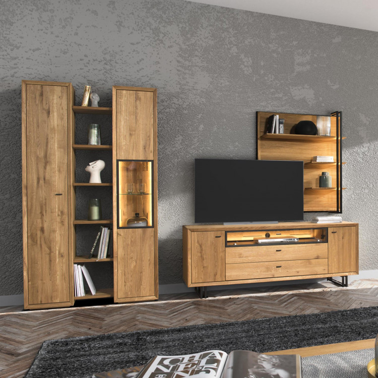 Nábytok do obývacej izby z dubového dreva, Vilo , Obývacie zostavy- 1