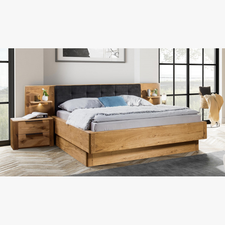 Masívna dubová spálňa Texas , Dubový nábytok- 11