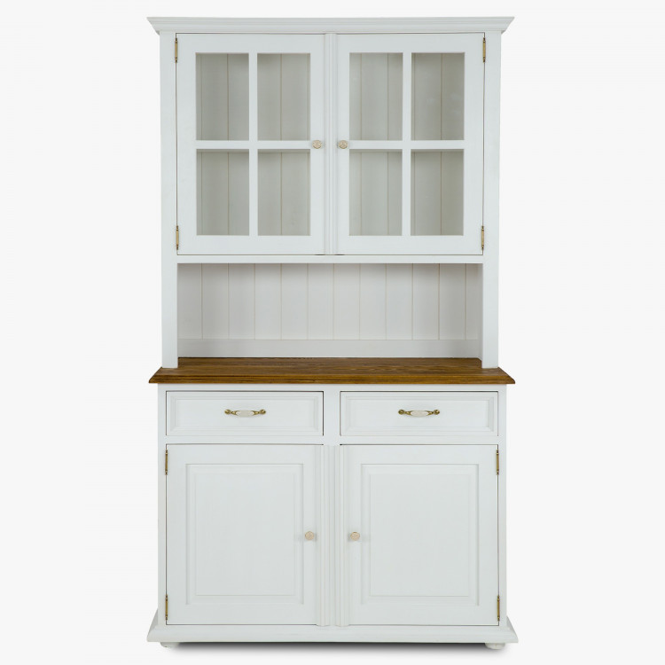 Sklenená vitrína v provensálskom štýle , provensálsky nábytok - 3