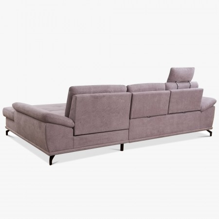 Rohová pohovka na kovových nožičkách, Costello - roh vpravo , Rohové pohovky- 5