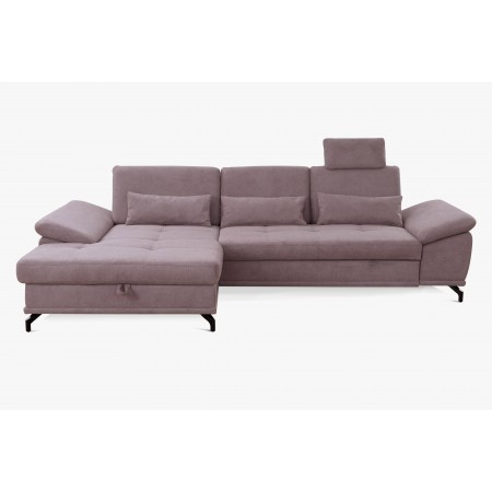 Rohová pohovka na kovových nožičkách, Costello - ľavý roh , Rohové pohovky- 6