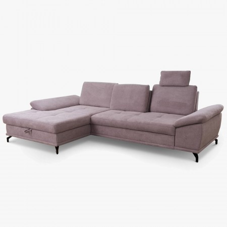 Rohová pohovka na kovových nožičkách, Costello - ľavý roh , Rohové pohovky- 1