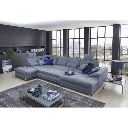 Pohovka v tvare U na kovových nohách, Costello - vľavo , Pohovky- 3