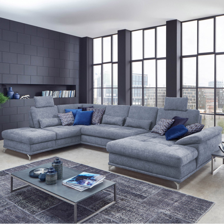 Pohovka v tvare U na kovových nohách, Costello - ľavá , Pohovky - 2