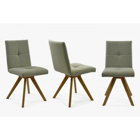 Jedálenská stolička otočná, mentolová - Odense , Jedálenské stoličky- 6