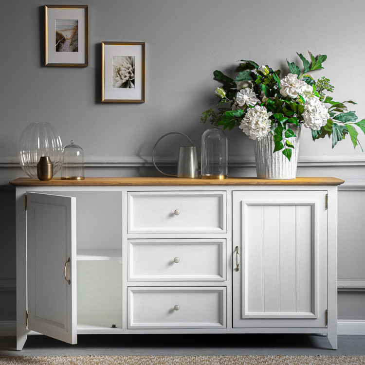 Dřevěná provence komoda, Lille typ 219 , Komody- 3