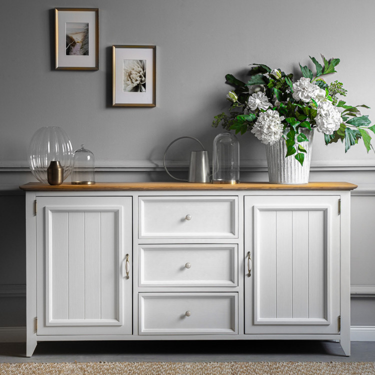 Dřevěná provence komoda, Lille typ 219 , Komody- 4