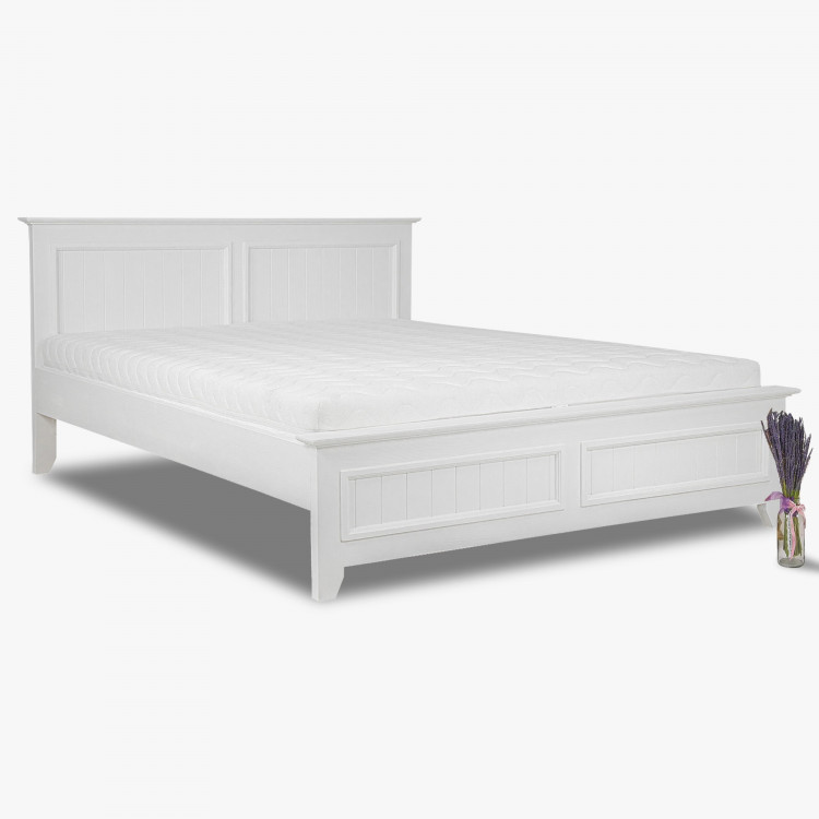 Dřevěná provence postel, Lille 180 x 200 cm , Postele z masivu- 4