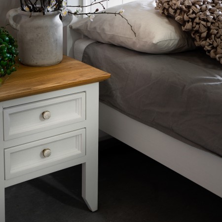 Dřevěný provence noční stolek, Lille typ 212 , Noční stolky- 2