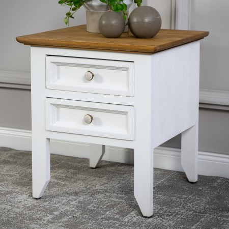 Dřevěný provence noční stolek, Lille typ 212 , Noční stolky- 5
