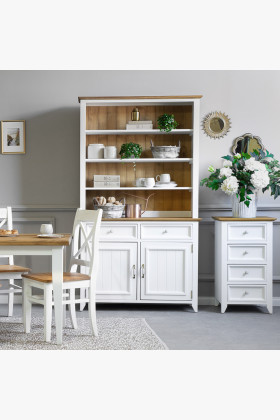 Dřevěná provence komoda úzka, Lille typ 210 , Komody- 1 2