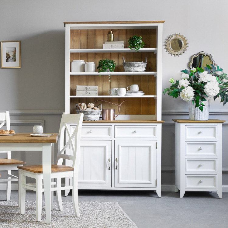 Dřevěná provence komoda úzka, Lille typ 210 , Komody- 2