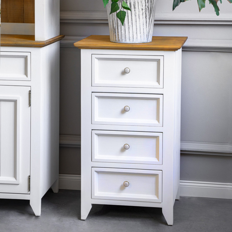 Dřevěná provence komoda úzka, Lille typ 210 , Komody- 1