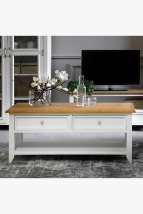 Dřevěný provence konferenční stolek, Lille , Konferenční stolky- 1 2