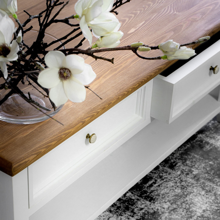 Dřevěný provence konferenční stolek, Lille , Konferenční stolky- 3