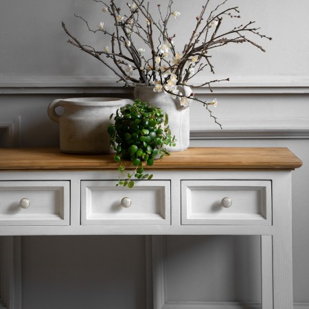 Dřevěný provence příruční stolek, Lille , Jídelna- 4