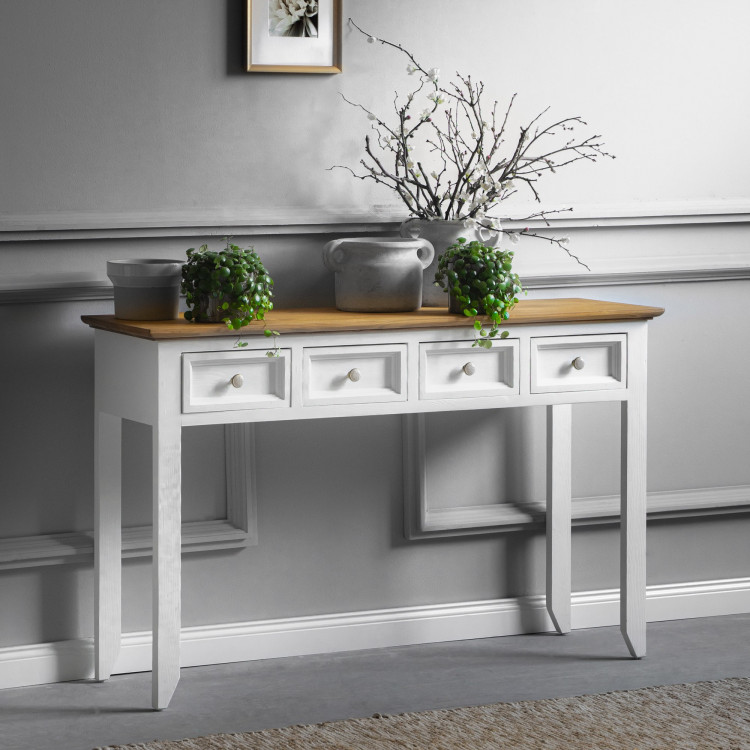 Dřevěný provence příruční stolek, Lille , Jídelna- 5