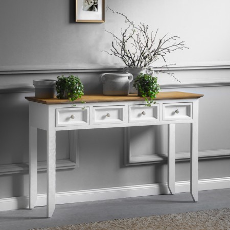 Dřevěný provence příruční stolek, Lille , Jídelna- 5