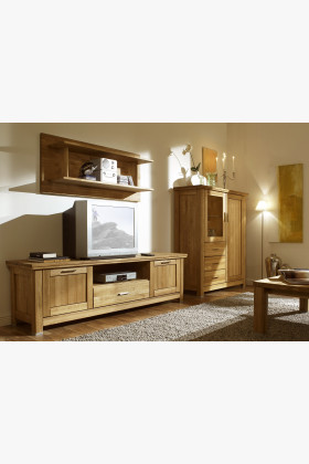 Nábytek z dubového masivu do obývacího pokoje, Alexandra , Obývací  sestavy- 1 2