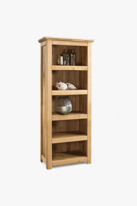 Dřevěný dubový regál , Alexandra 16 , Vitríny- 1 2