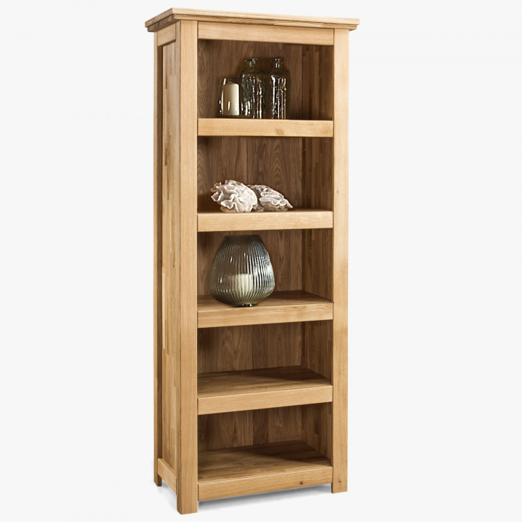 Dřevěný dubový regál , Alexandra 16 , Vitríny- 2