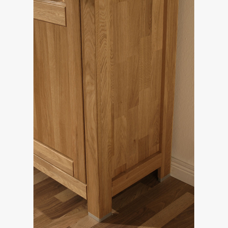 Dřevěná dubová komoda s dvířky, Alexandra 44 , Komody- 8