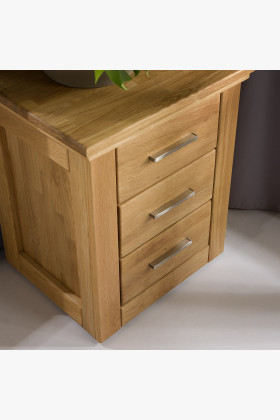 Masivní komoda malá se šuplíky, Alexandra 85 , Komody- 1 2