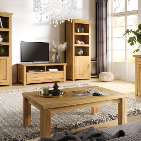 Televizní stolek z masivu dub, Alexandra 21 , TV stolky, Tv Komody- 11