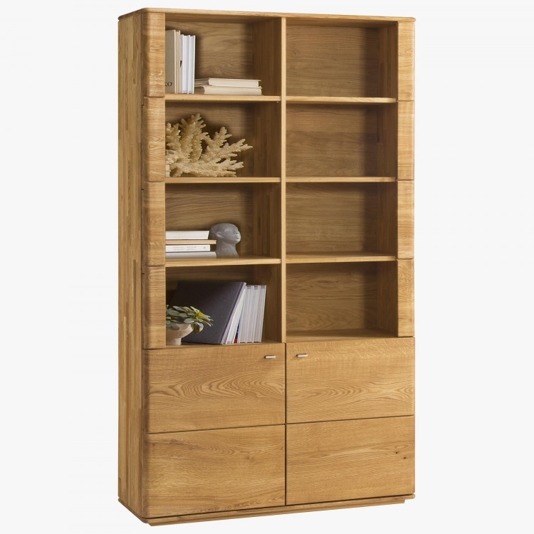 Dubový regál z masivu, texas 13 , Dřevěné regály- 1