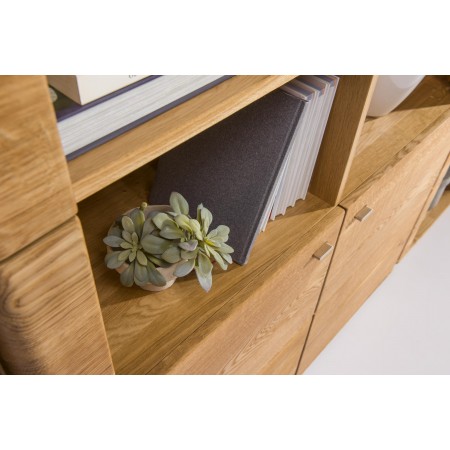 Dubový regál z masivu, texas 13 , Dřevěné regály- 3