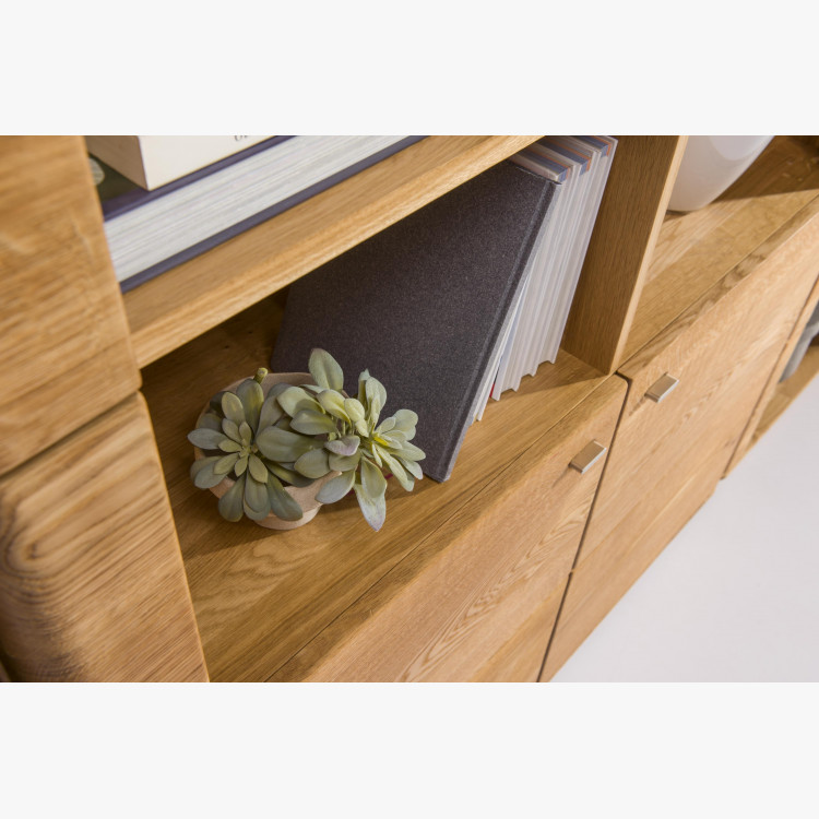 Dubový regál z masivu, texas 14 , Dřevěné regály- 4