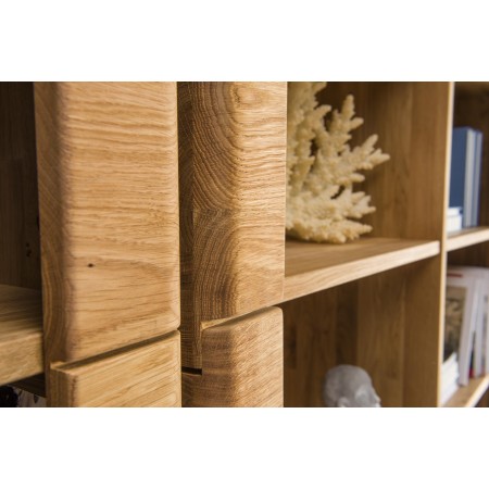 Komoda se šuplíky na kolečkách z masivu , Pracovna a předsíň- 5