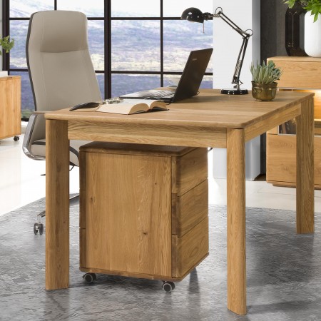 Komoda se šuplíky na kolečkách z masivu , Pracovna a předsíň- 3