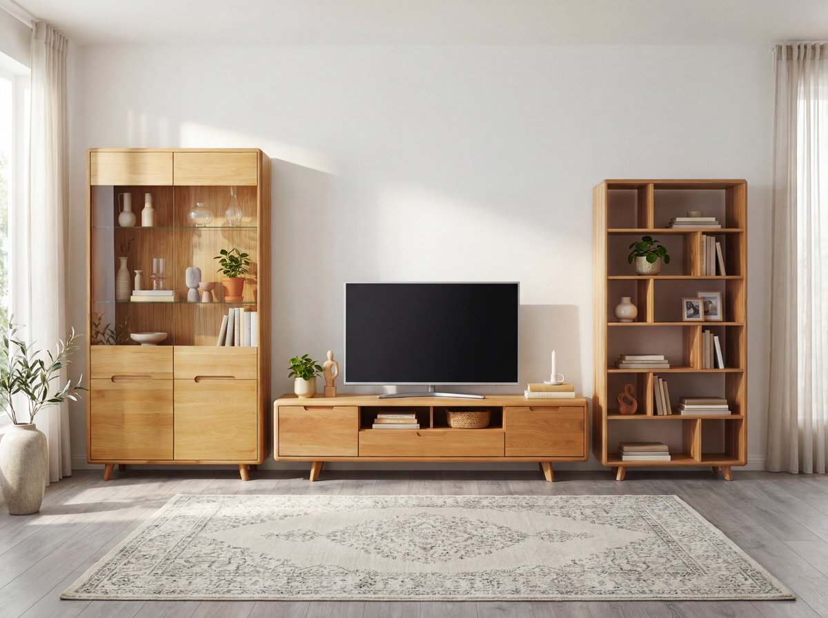 Dubov&yacute; n&aacute;bytek do ob&yacute;vac&iacute;ho pokoje a chodby s n&aacute;zvem Bratislava