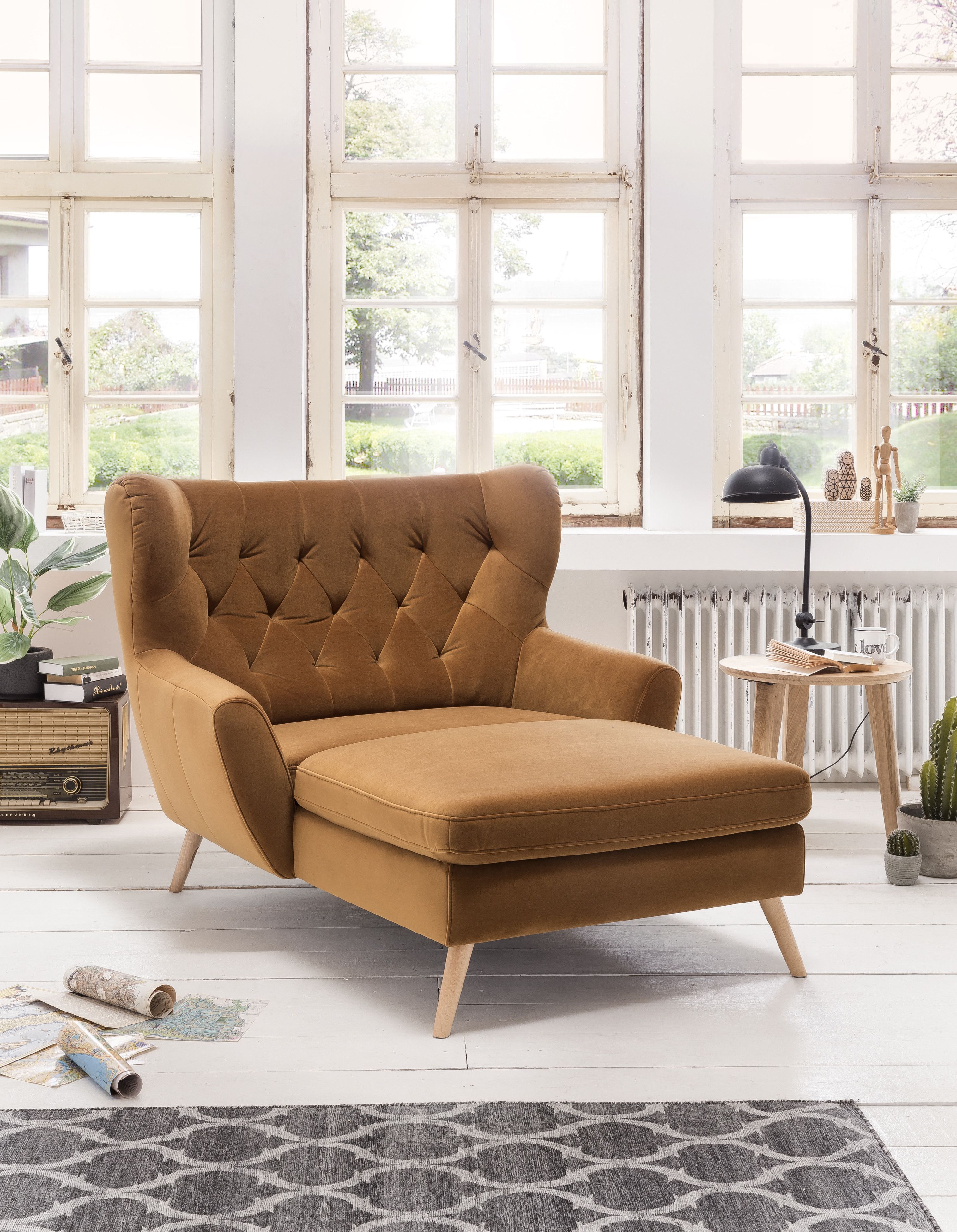 Bequemes Sofa 1 + 2 + 3 skandinavisches Design